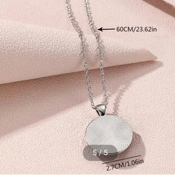 Tree of Life Pendant Necklace in a Silver Tone Artistic - Picture 5 of 9